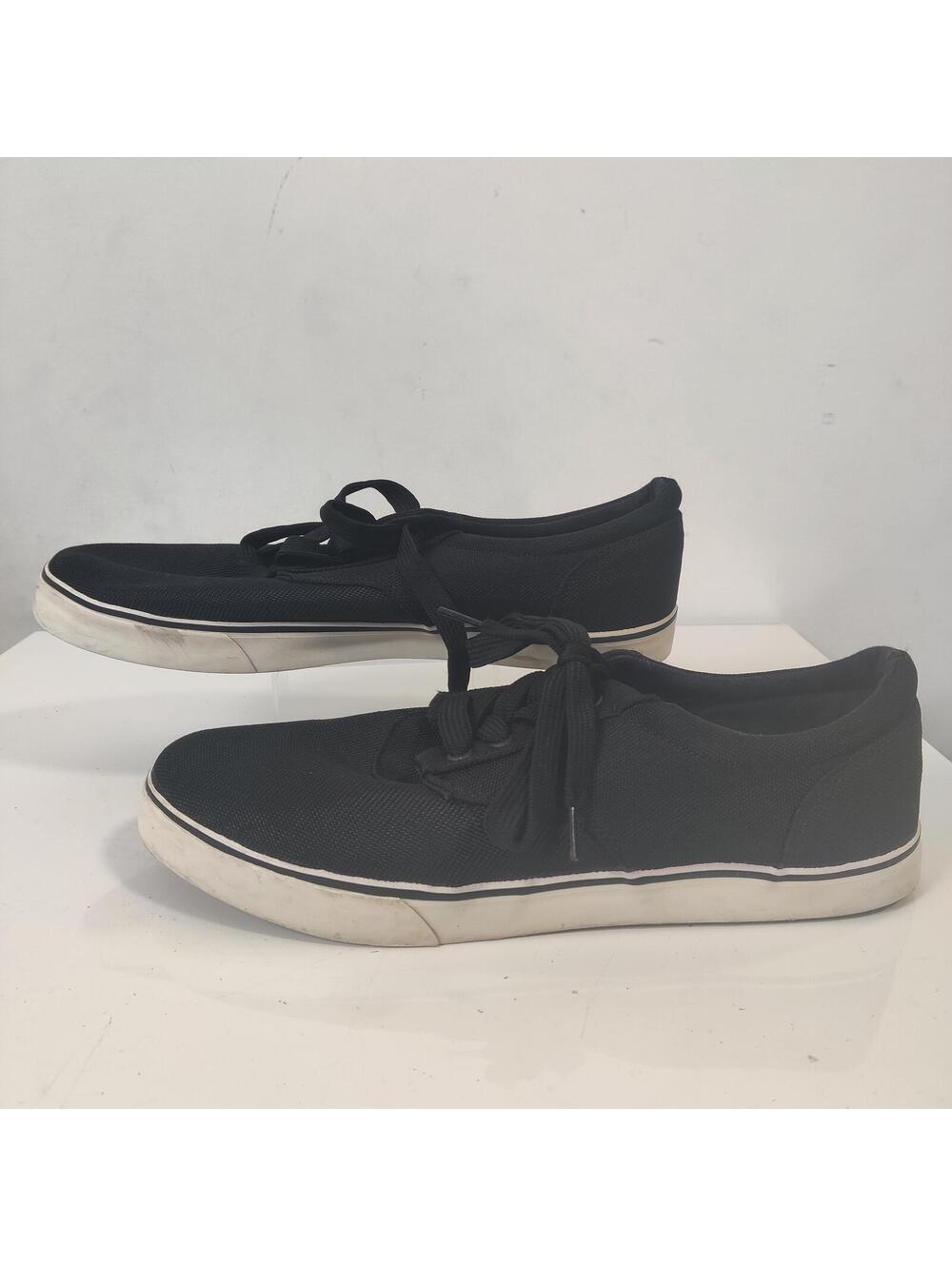Steve Madden Black Textile Sneakers Men's Size 9.5